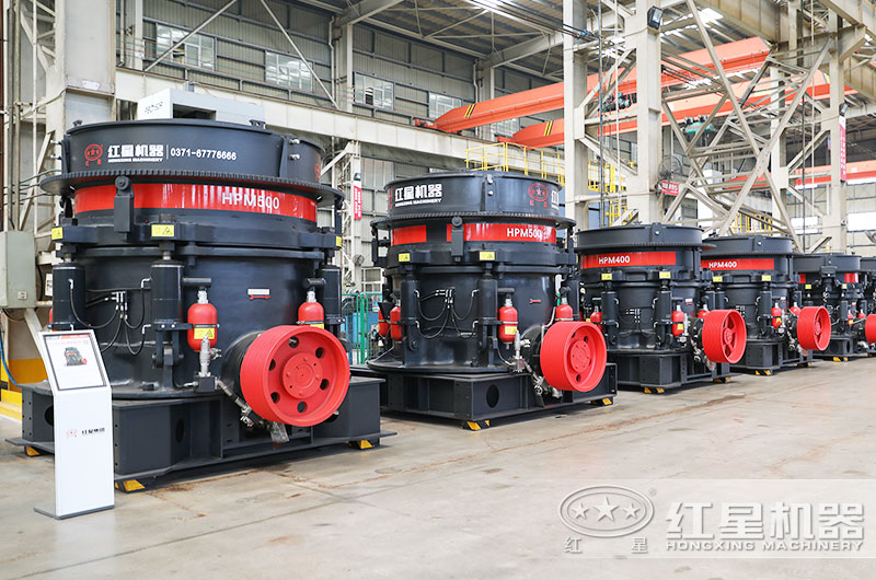 多缸液壓圓錐破碎機圖片