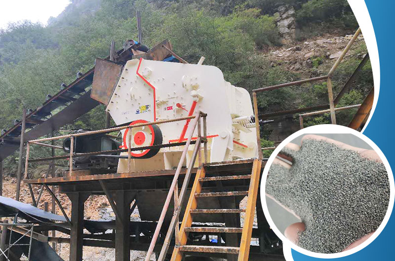 反擊式制砂機(jī)成品展示