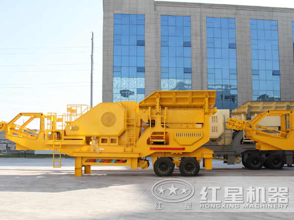 對比傳統碎石設備，移動破碎站有哪些閃光點？