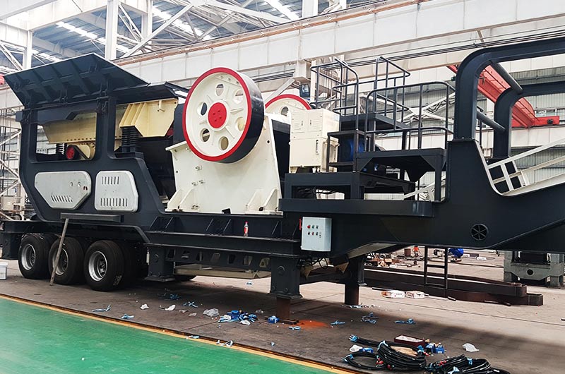 車(chē)載流動(dòng)破碎石仔機(jī)，一體式作業(yè)，碎石更輕松