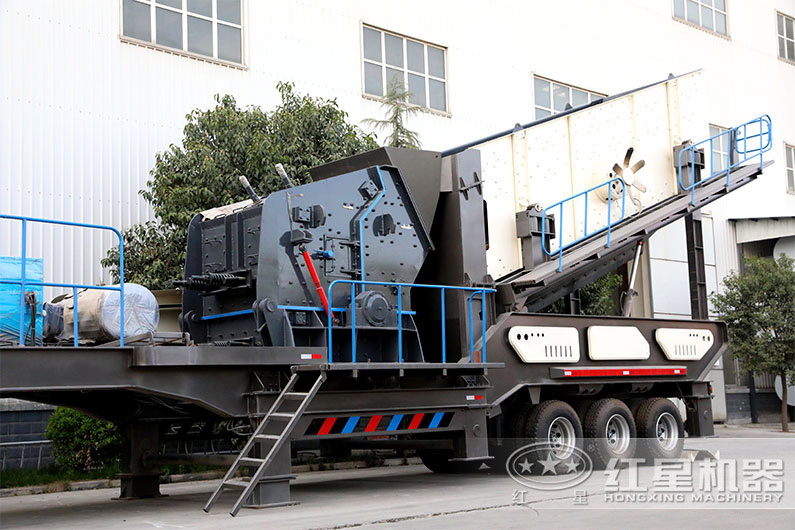 流動(dòng)破石子機(jī)多少錢？生產(chǎn)環(huán)保嗎？（視頻現(xiàn)場直擊）