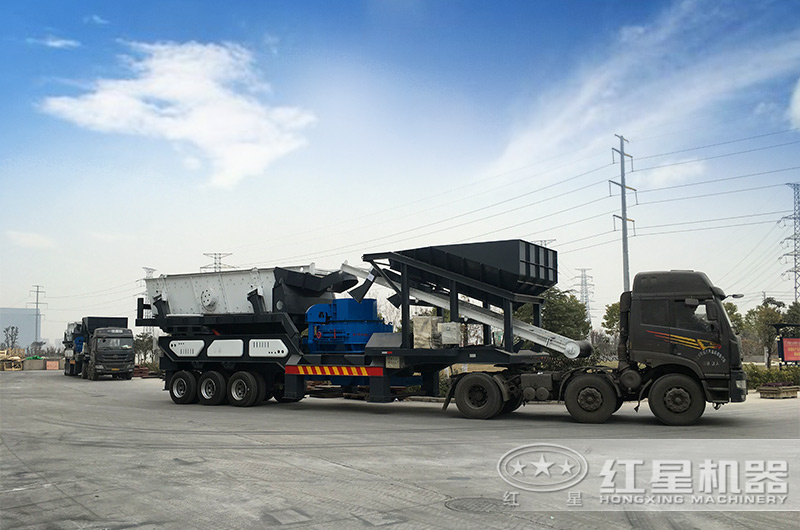 移動制砂機設備顛覆傳統(tǒng)制砂模式，僅需3人即可