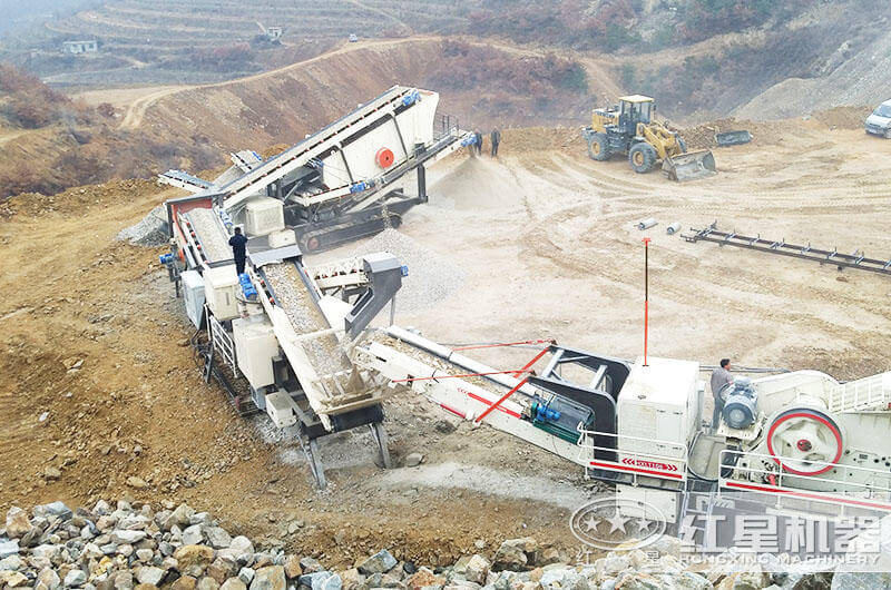 移動(dòng)履帶一體式石子破碎機(jī)類(lèi)別、價(jià)格及現(xiàn)場(chǎng)圖片